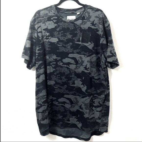 Puma X Trapstar Black and Gray Camouflage Logo Tee Revolve XXL - Picture 12 of 13